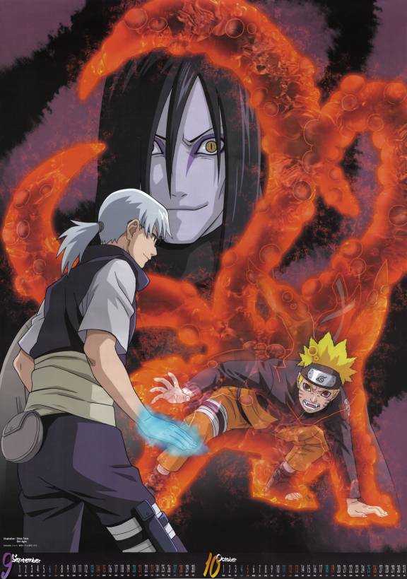 Naruto shippuden calendar part 6